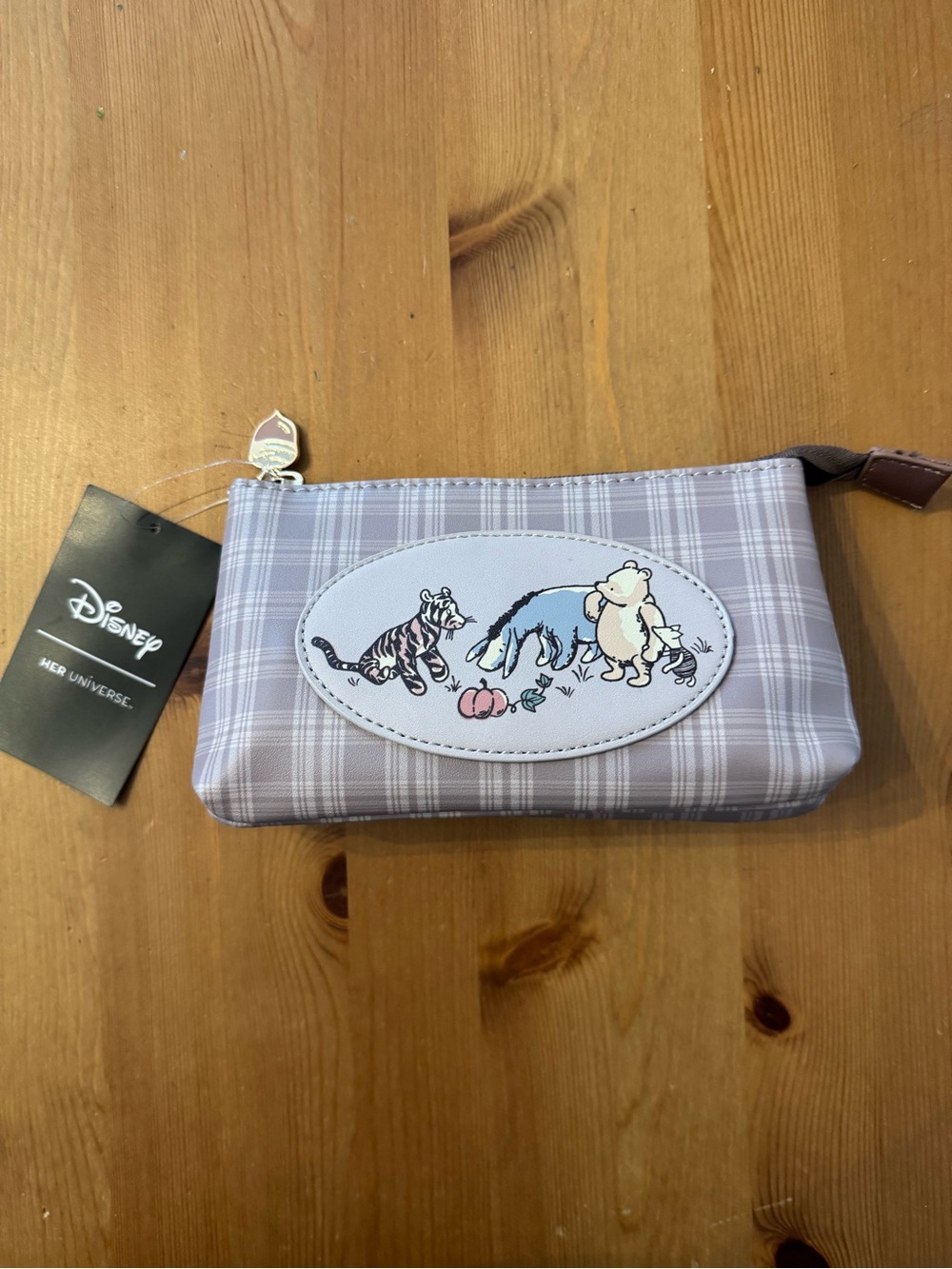 Disney Winnie the Pooh Plaid Pouch